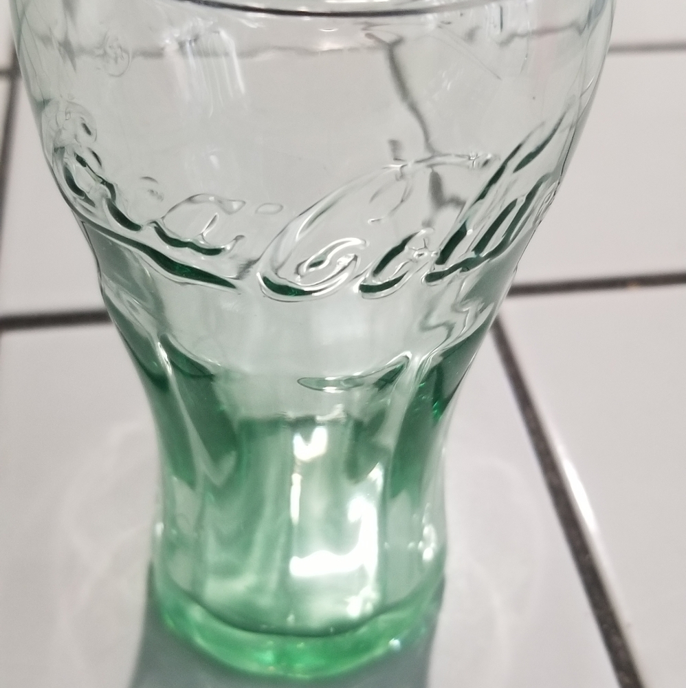 Coke Brand Authentic Mini Glass Cups